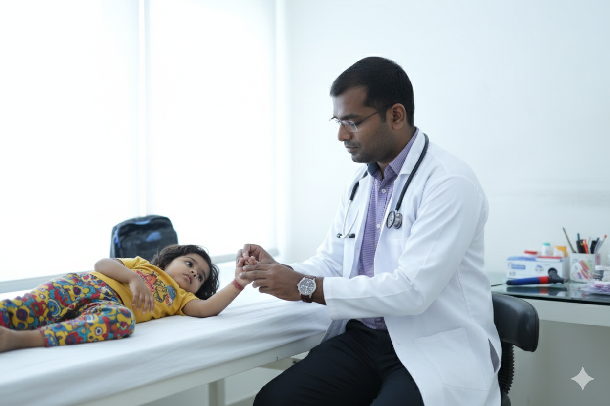 Welcoming pediatric clinic in Hanumakonda, Warangal